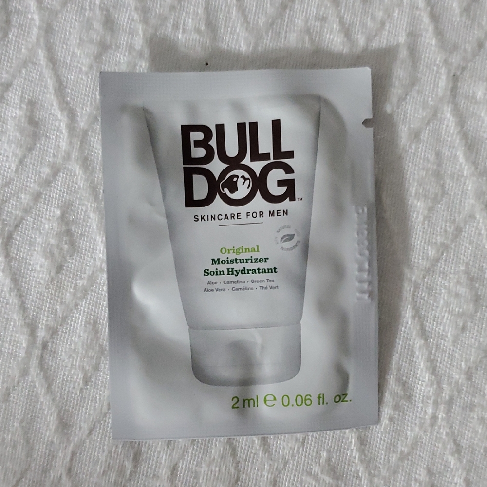 💚 Free With Purchase BULLDOG Skincare Original Moisturizer Sample